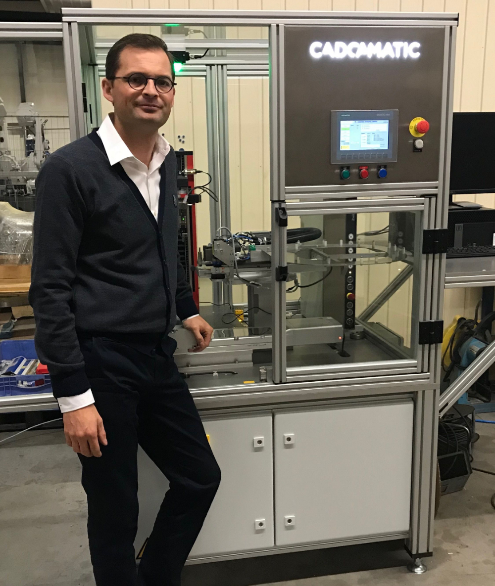 “We maken heel vernieuwende machines, maar garanderen dat die zullen werken. Het is aan ons om onze goeie reputatie in stand te houden”, stelt Alexandre Rogiers