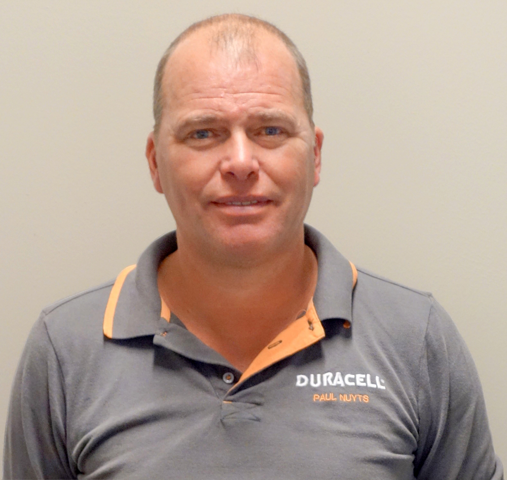 Paul Nuyts, Indusry 4.0 project leader bij Duracell Aarschot