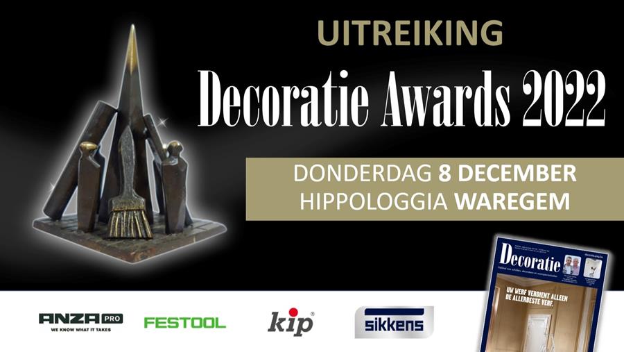 Uitreiking Decoratie Awards 2022
