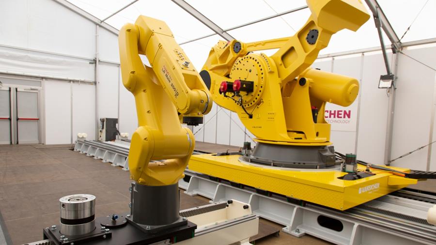 Vansichen Linear Technology vergroot bereik met robottracks op maat