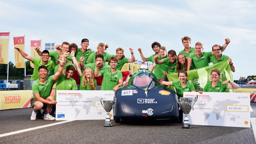 Green Team Twente streeft naar efficiëntste H2-auto