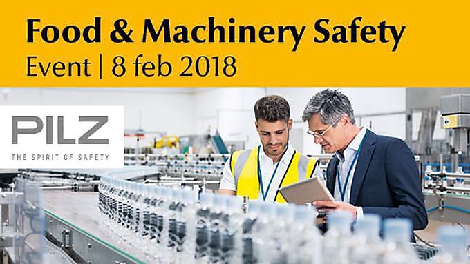 Uitnodiging Event Food & Machinery Safety - 8 februari 2018