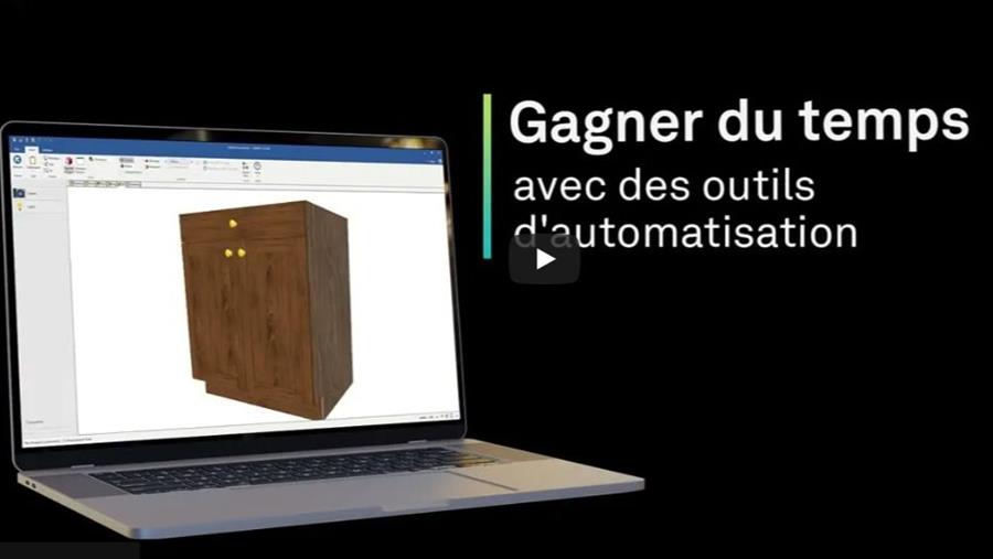 GAGNEZ DU TEMPS DANS LA PRODUCTION DE MEUBLE AVEC CABINET VISION