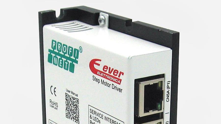 Moteurs pas à pas Profinet d'Ever elettronica