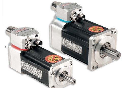 Borstelloze servomotor met geïntegreerde driver