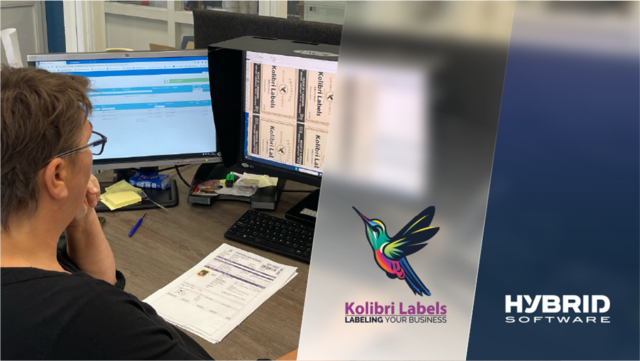 Kolibri Labels augmente son efficacité avec l'aide de PACKZ Editor