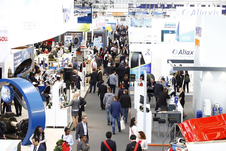 Mooie cijfers voor Aquatech Amsterdam 2017